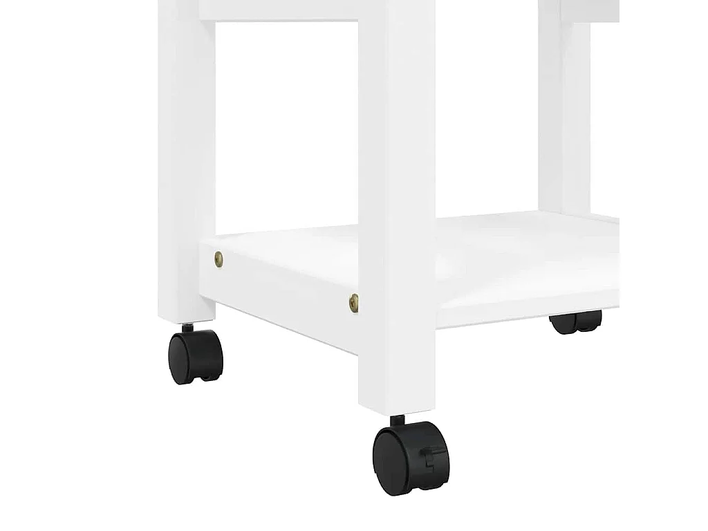 Chariot de cuisine MONZA 48x40x88,5 cm bois massif de pin