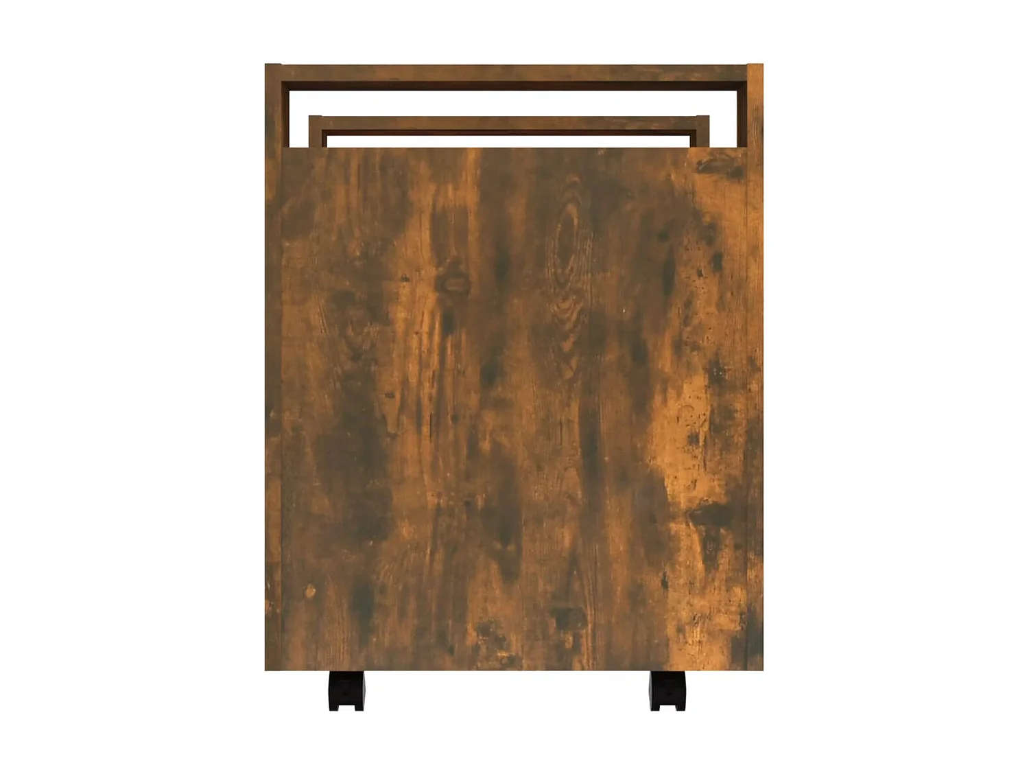 Bürowagen Räuchereiche 60x45x60 cm Holzwerkstoff