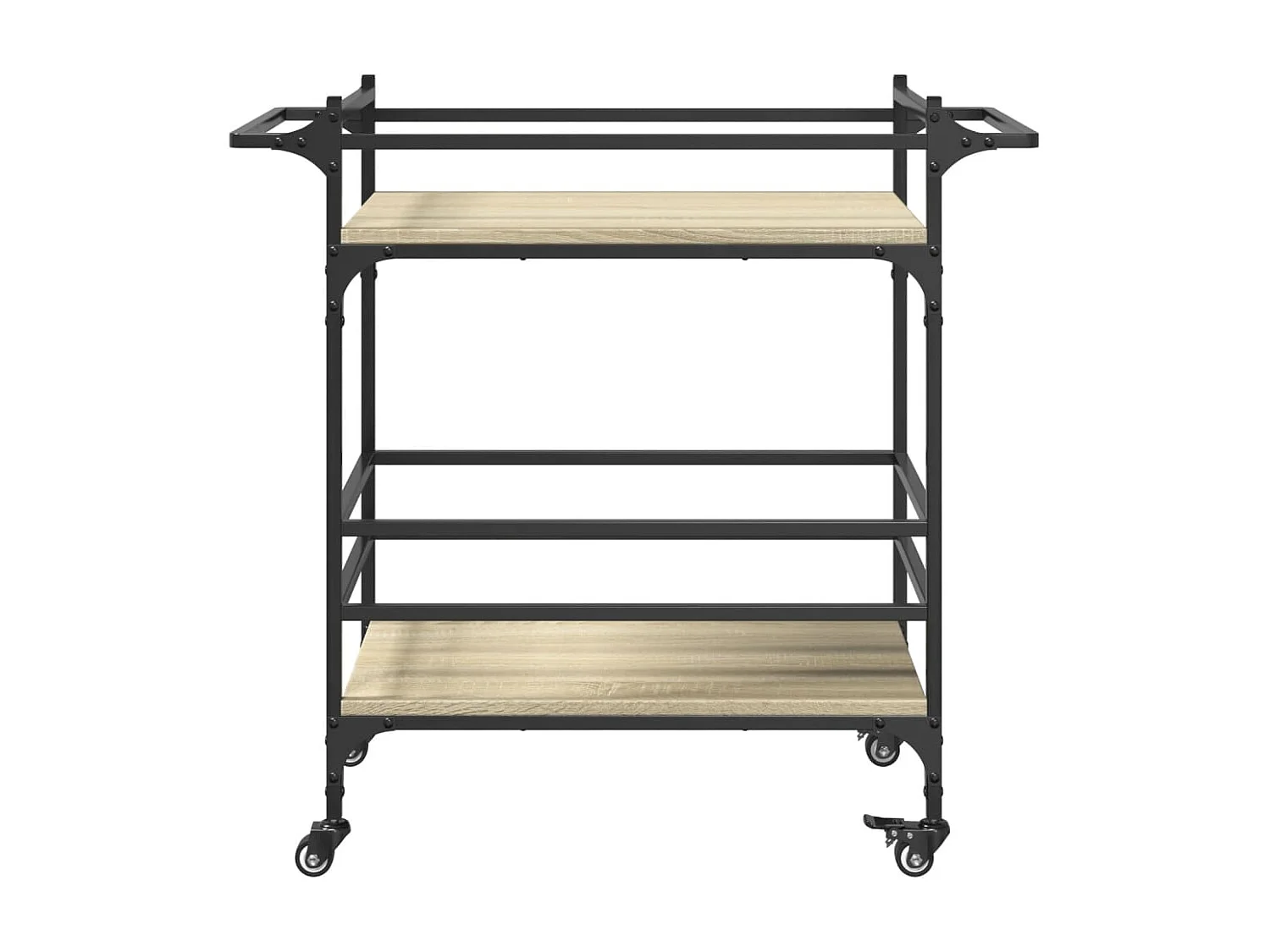 Küchenwagen Sonoma-Eiche 82x40x78,5 cm Holzwerkstoff