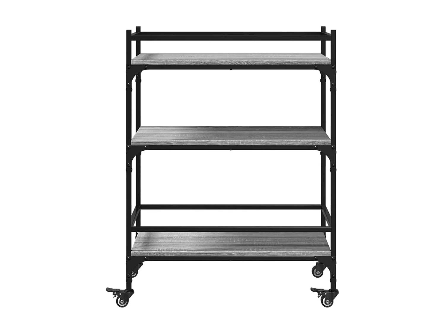 Küchenwagen Grau Sonoma 65x40x86,5 cm Holzwerkstoff