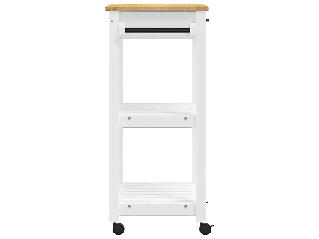 Küchenwagen MONZA 60x40x88,5 cm Massivholz Kiefer