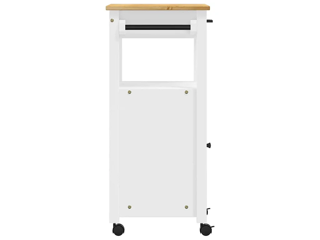 Küchenwagen MONZA 48x40x88,5 cm Massivholz Kiefer