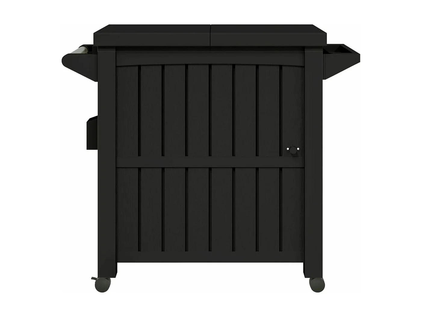 3-in-1 Servierwagen Schwarz Polypropylen