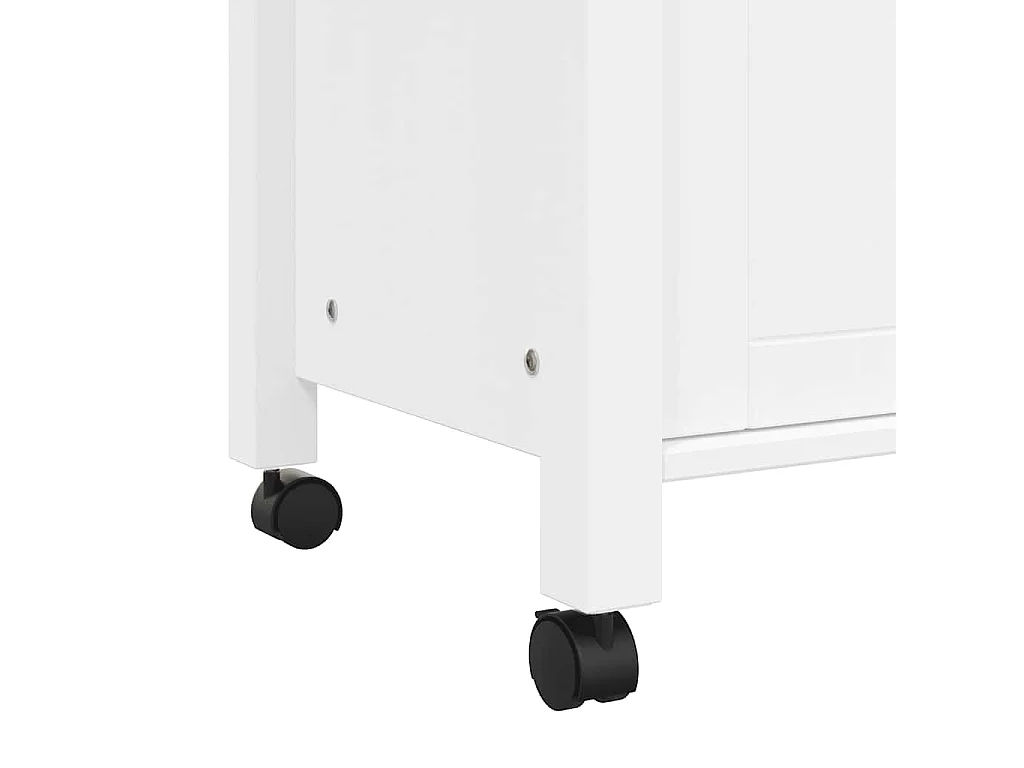 Chariot de cuisine MONZA 84x40x88,5 cm bois massif de pin