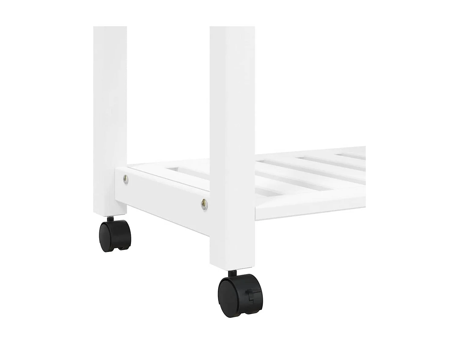 Chariot de cuisine MONZA 84x40x88,5 cm bois massif de pin