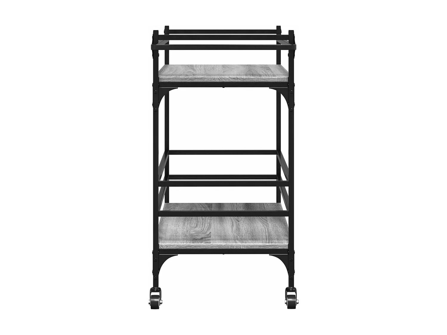 Küchenwagen Grau Sonoma 82x40x78,5 cm Holzwerkstoff