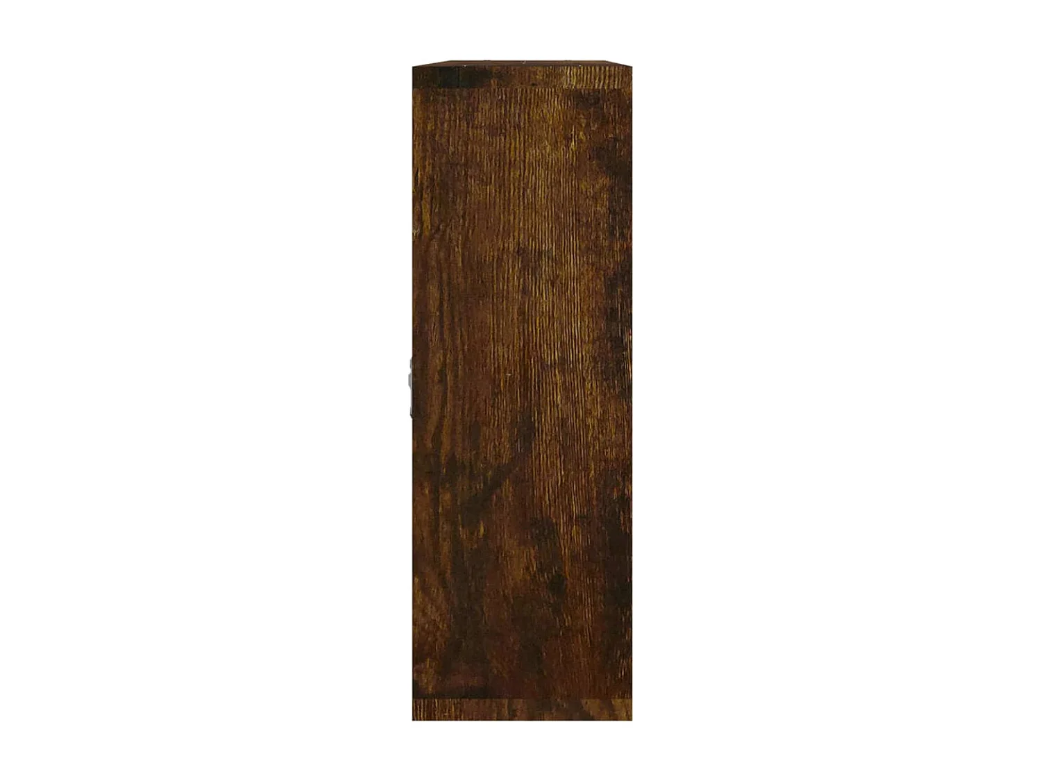 Estantería de pared con 8 compartimentos roble ahumado