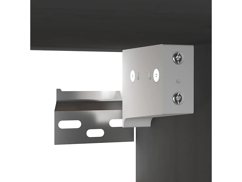 Armarios de pared 2 uds madera maciza pino gris 80x30x30 cm