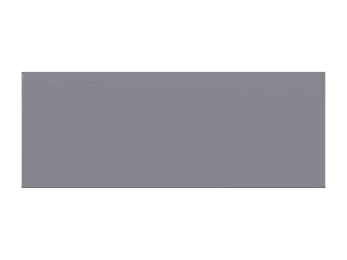 Étagères murales flottantes 2 pcs Gris 60x23,5x3,8 cm MDF