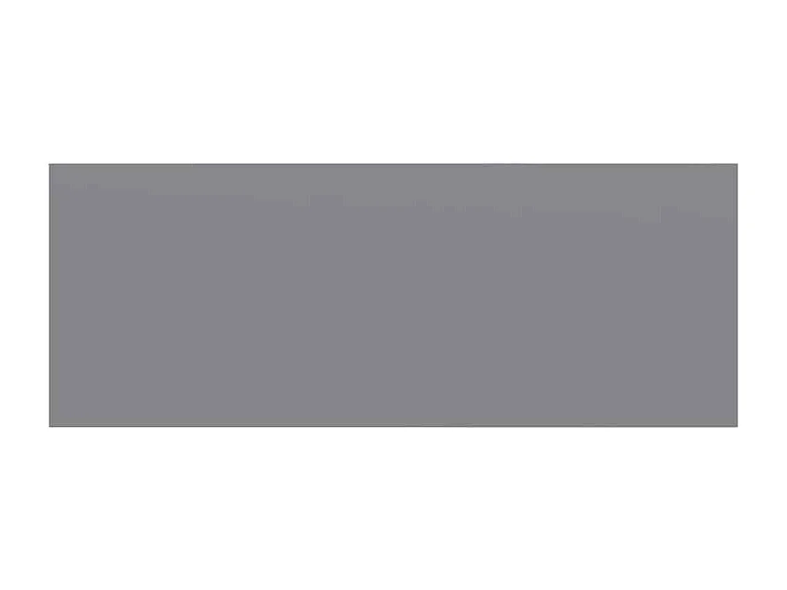 Étagères murales flottantes 2 pcs Gris 60x23,5x3,8 cm MDF