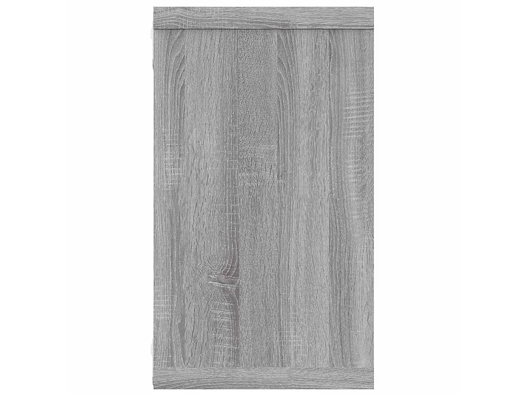 Étagères murales cubiques 4 pcs Sonoma gris 80x15x26,5 cm