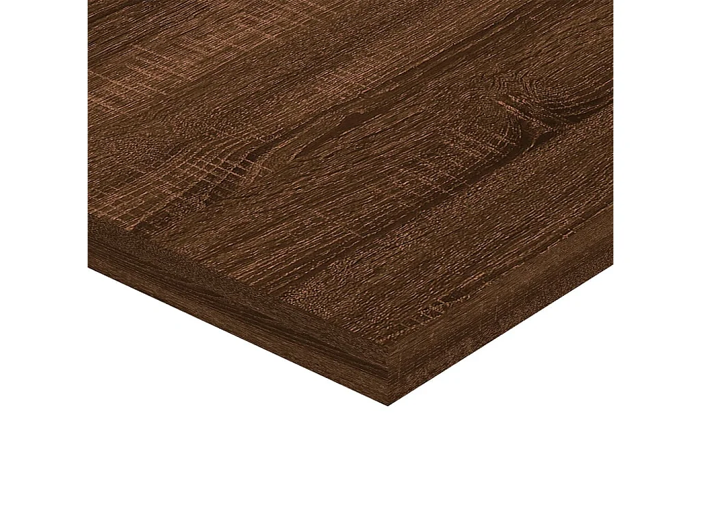 Étagères murales 4 pcs chêne marron 40x20x1,5cm bois ingénierie