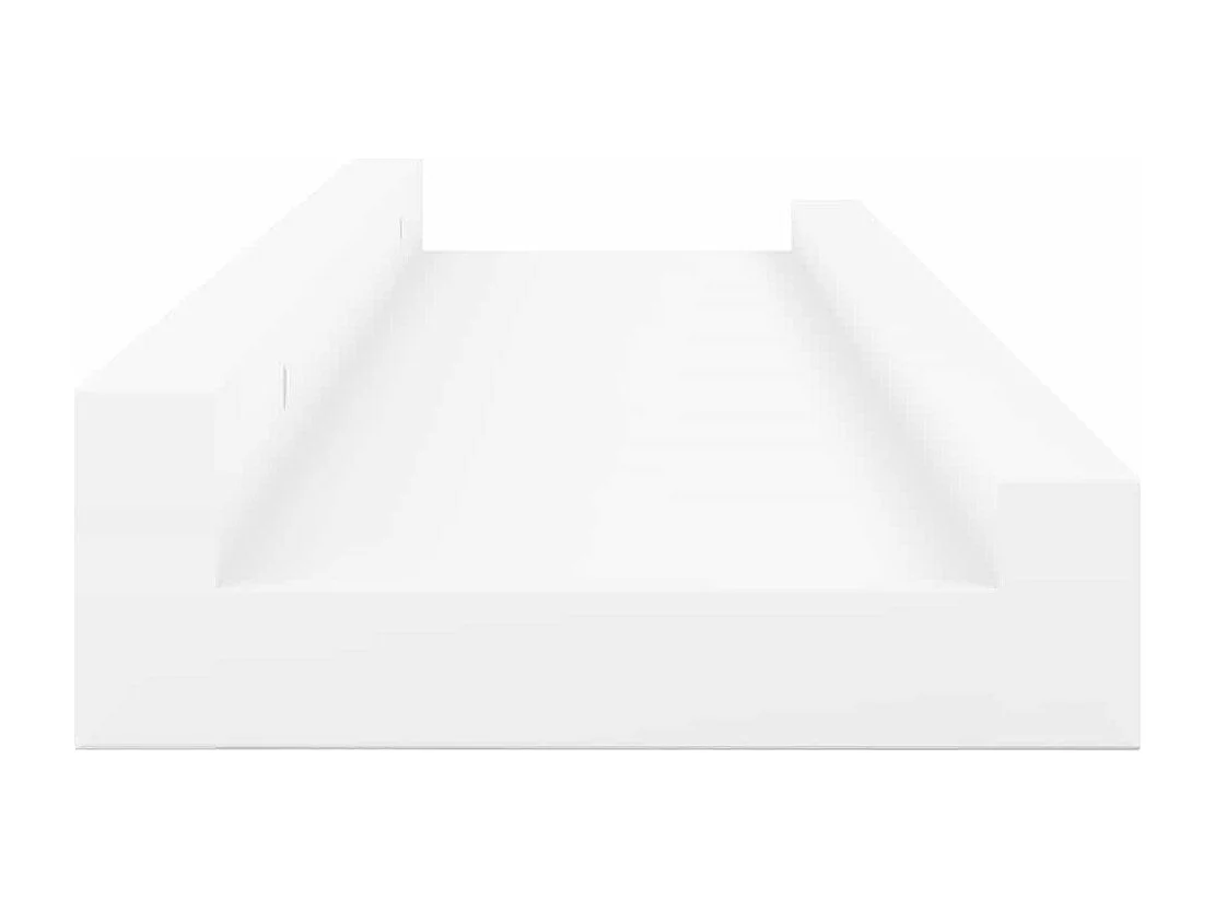 Étagères murales 4 pcs Blanc 60x9x3 cm