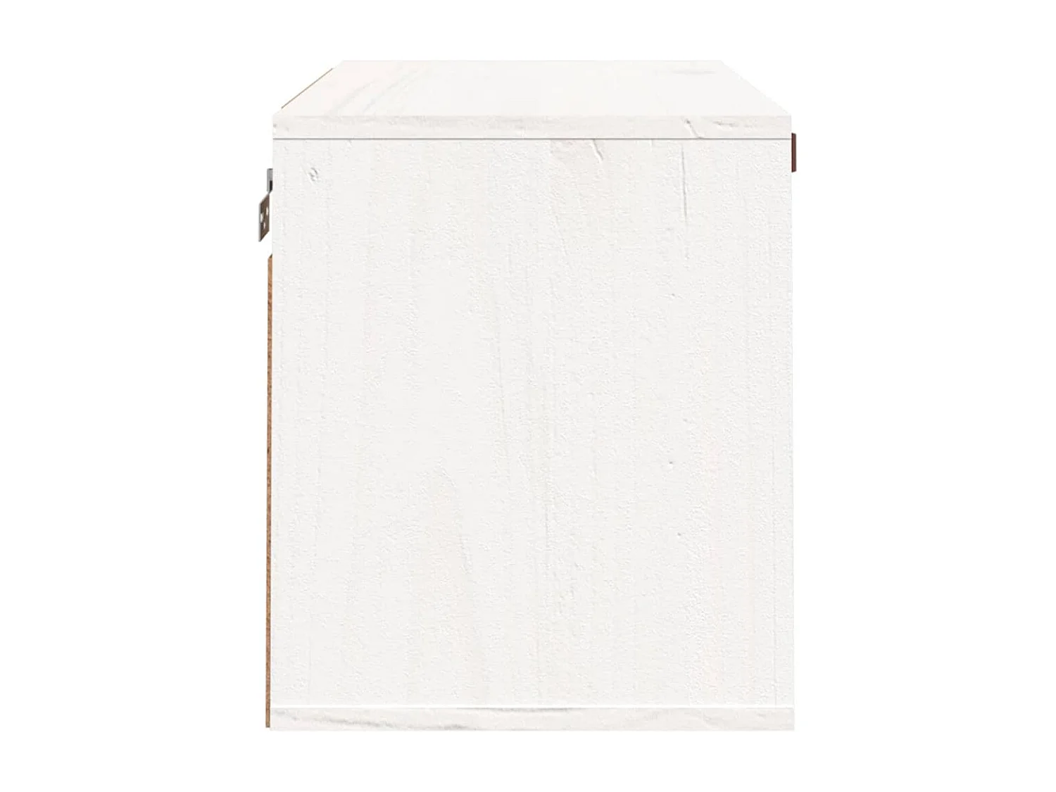Armoire murale Blanc 60x30x35 cm Bois de pin massif