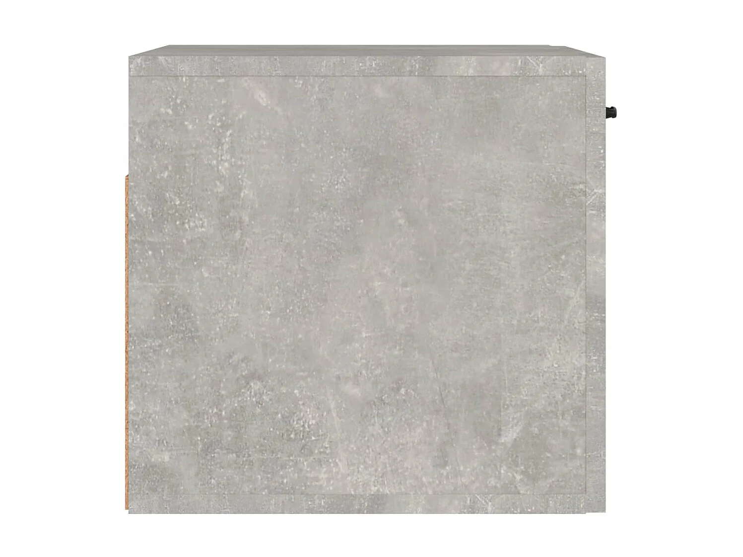 Armoire murale gris béton 80x36,5x35 cm bois d'ingénierie