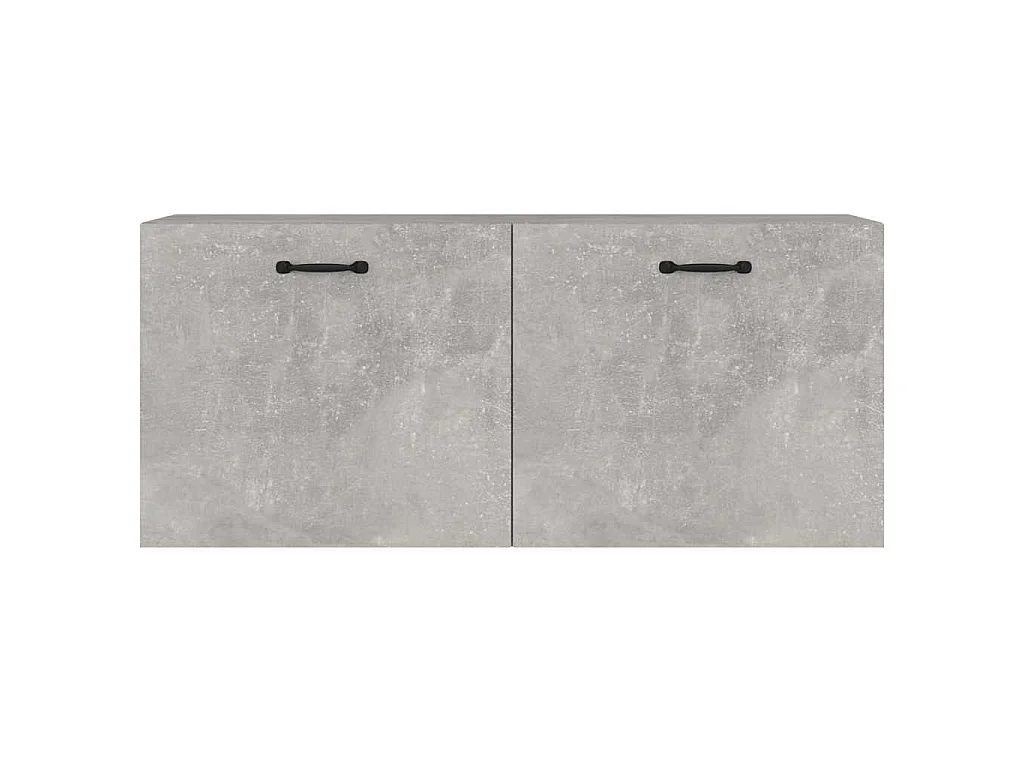 Armário parede 80x36,5x35 cm derivados madeira cinzento sonoma