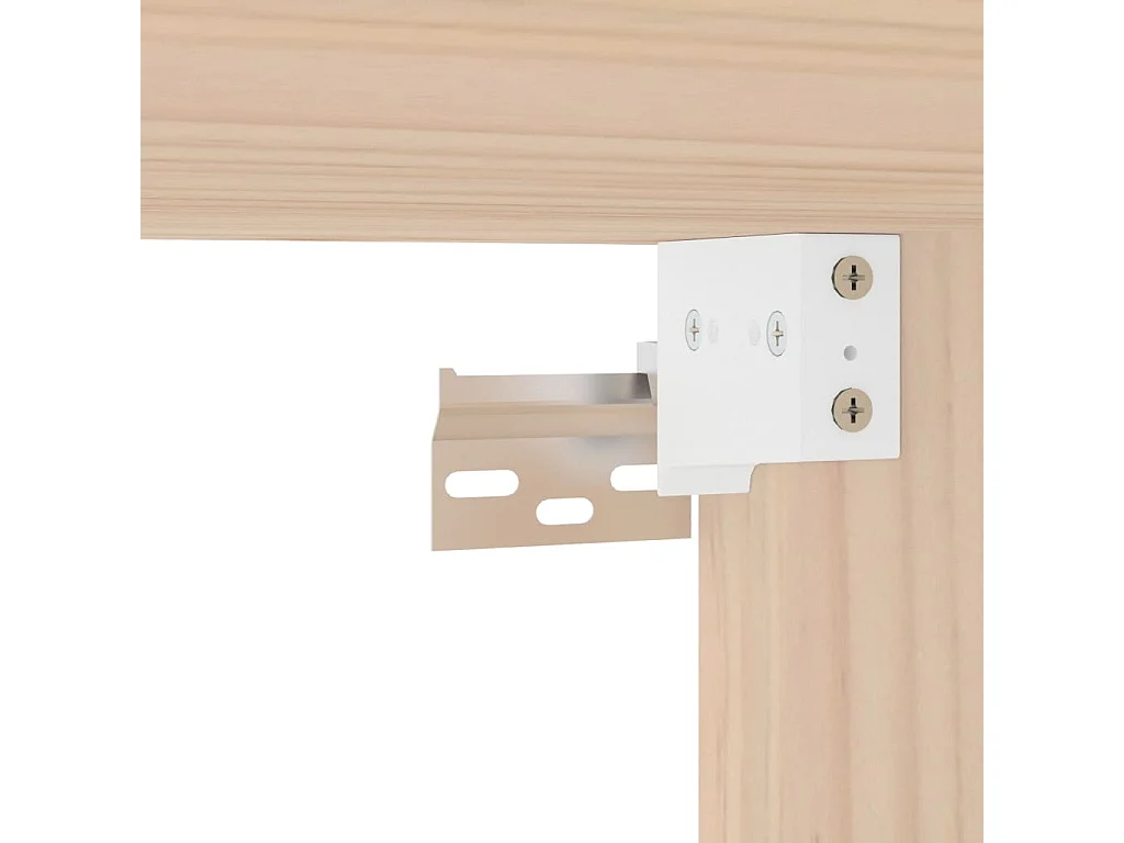 Armoire murale 31,5x30x30 cm Bois de pin massif