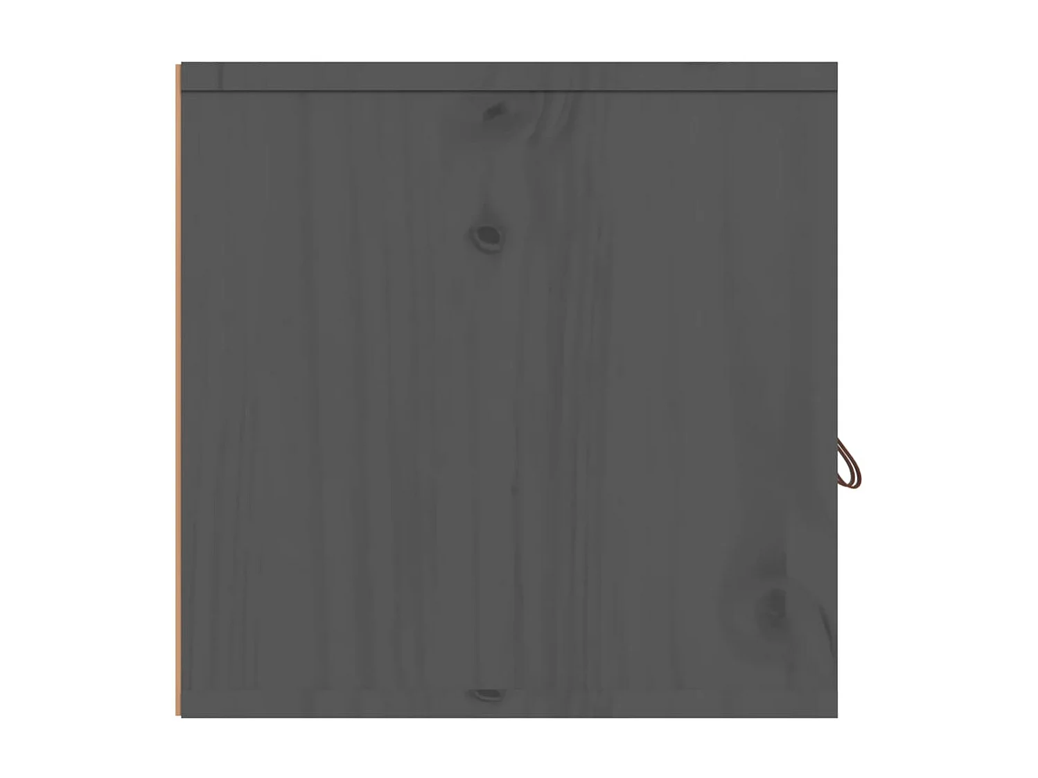 Armoire murale Gris 60x30x30 cm Bois de pin massif