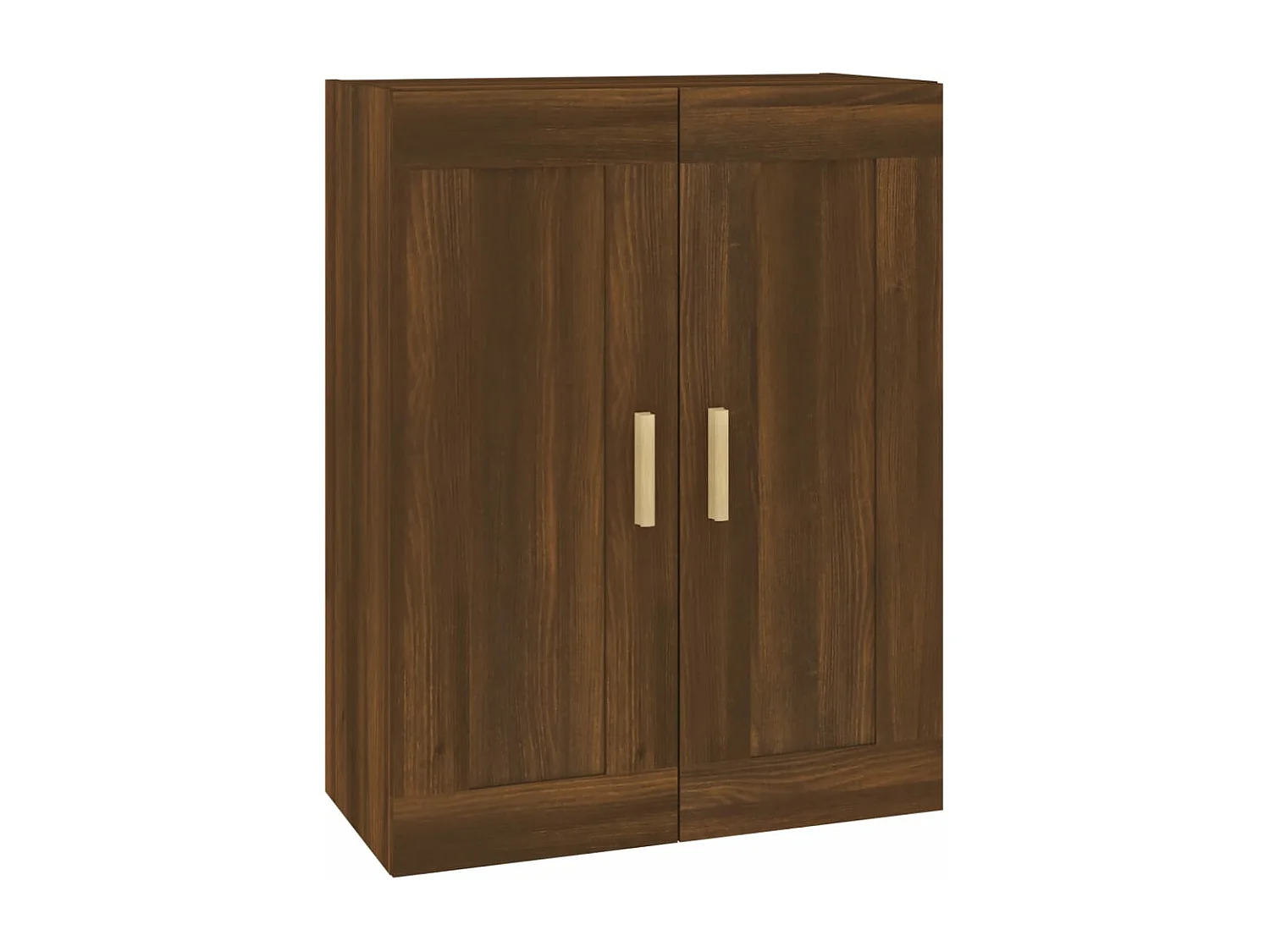 Armoire murale chêne marron 69,5x32,5x90 cm bois ingénierie