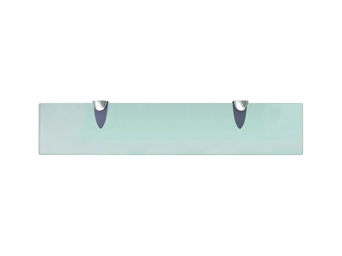 Estante flotante de cristal 50x10 cm 8 mm