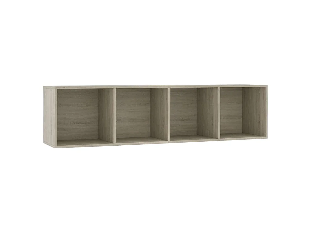 Bücherregal/TV-Schrank Sonoma-Eiche 143×30×36 cm