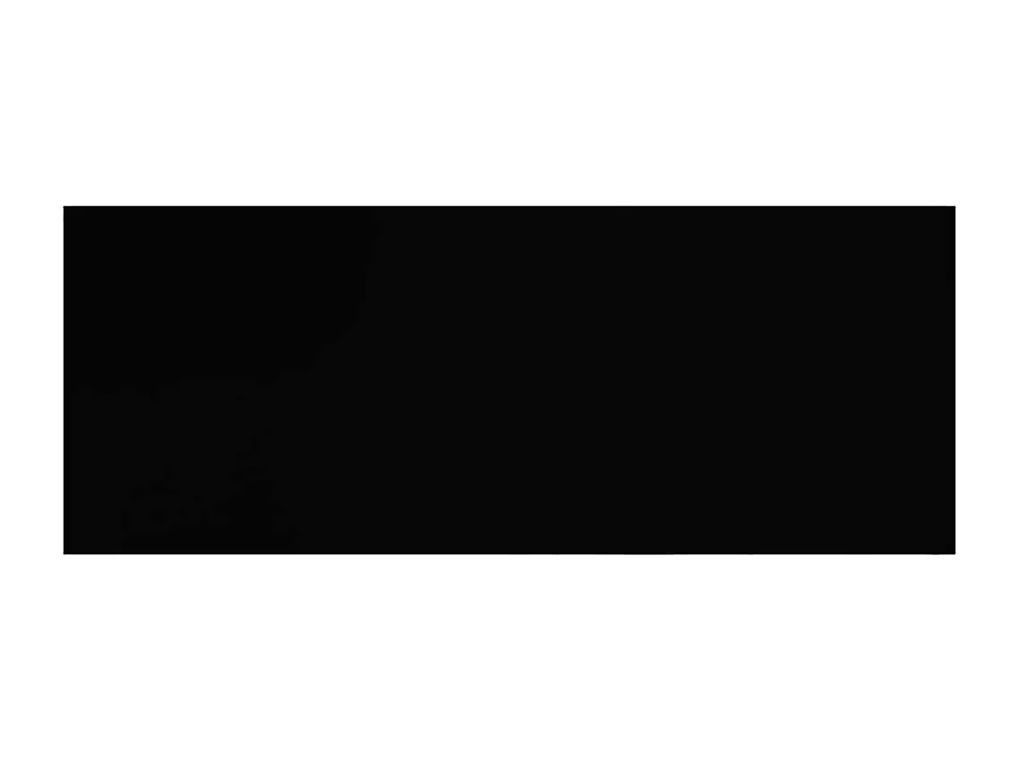 Étagère murale flottante 4 pcs Noir brillant 60x23,5x3,8 cm MDF