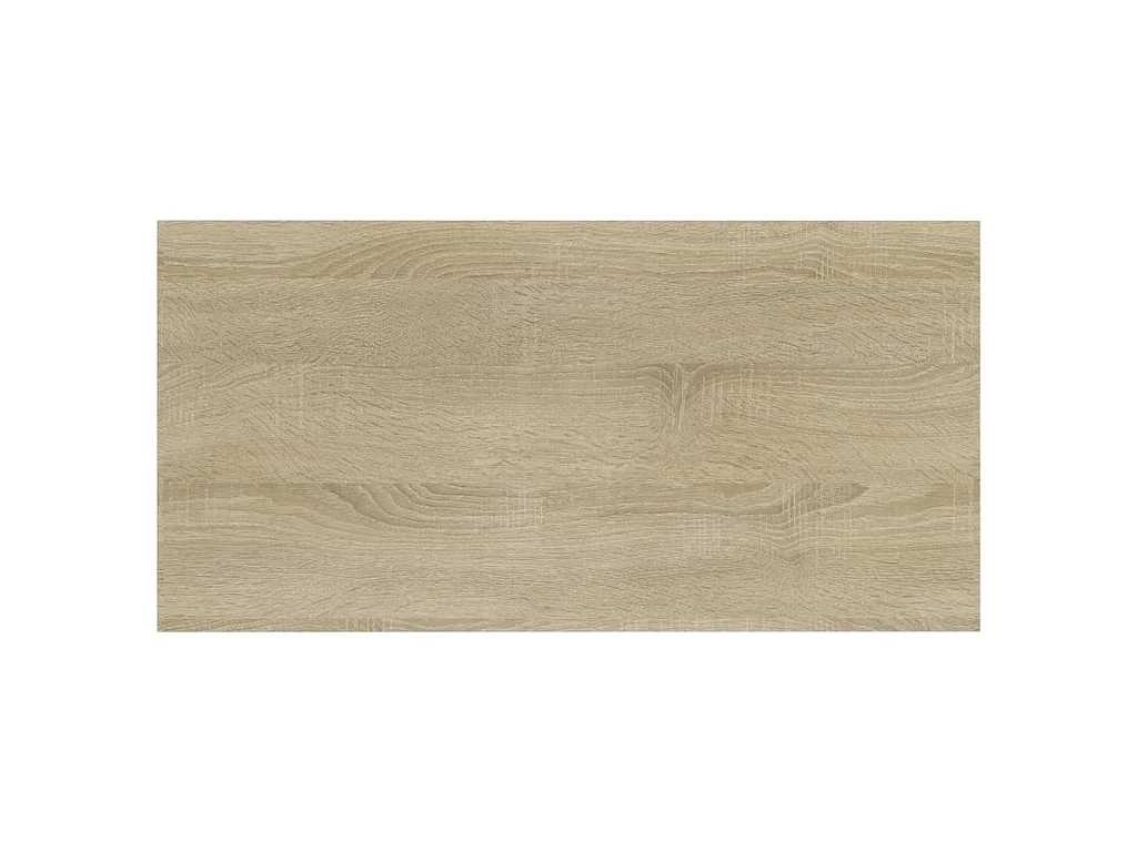 Panneau de bibliothèque 4 pcs chêne sonoma bois d’ingénierie