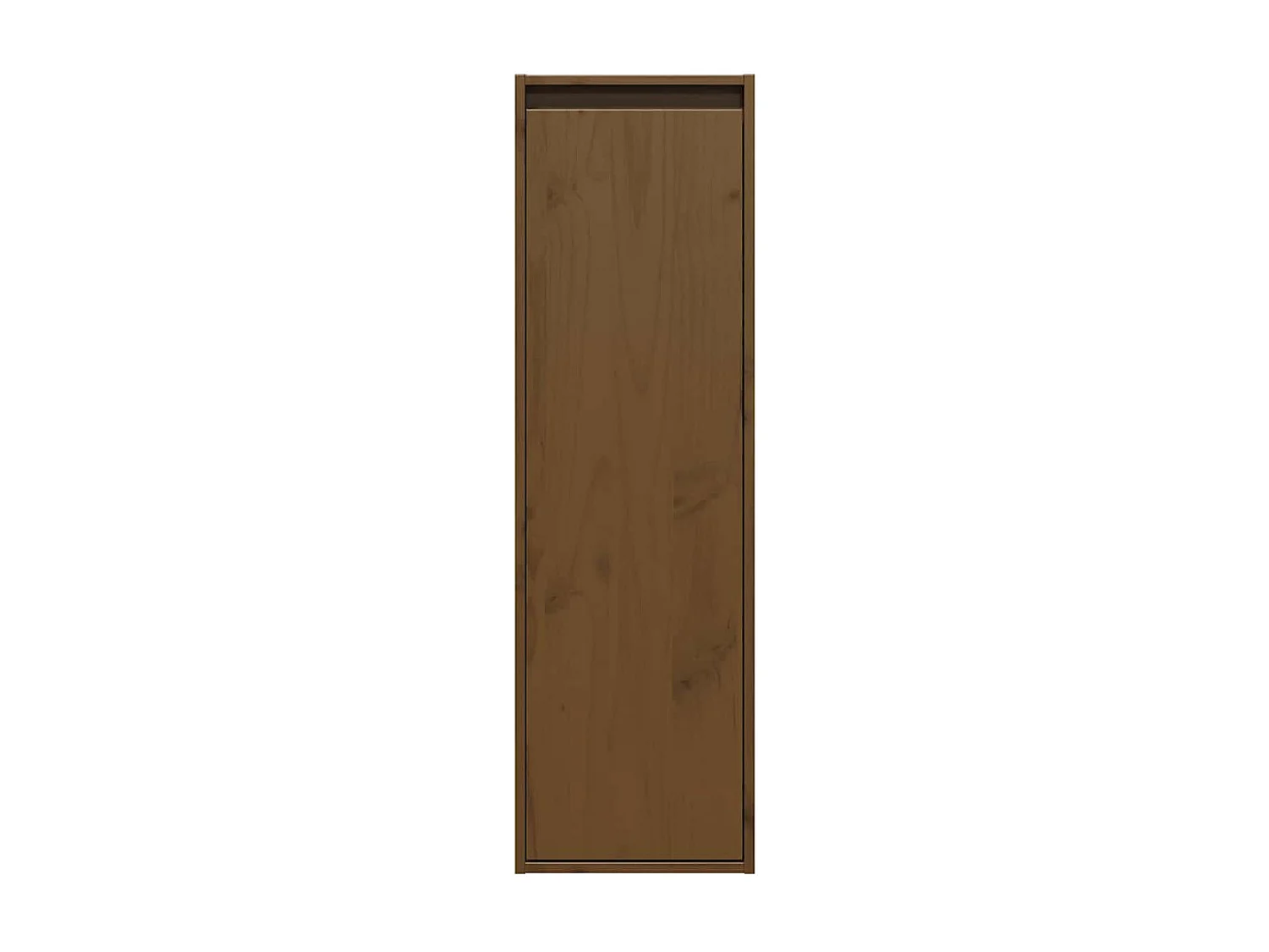 Armoire murale Marron miel 30x30x100 cm Bois de pin massif