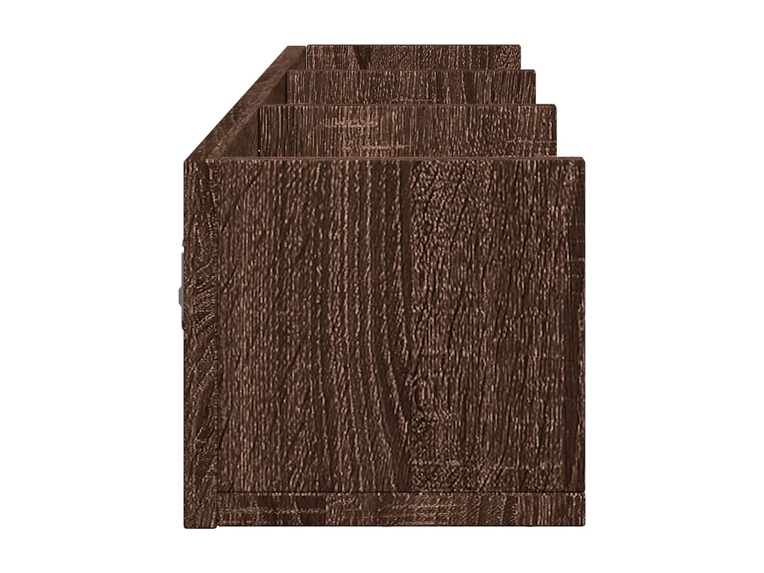 Wandschrank Braun Eichen-Optik 75x18x16,5 cm Holzwerkstoff