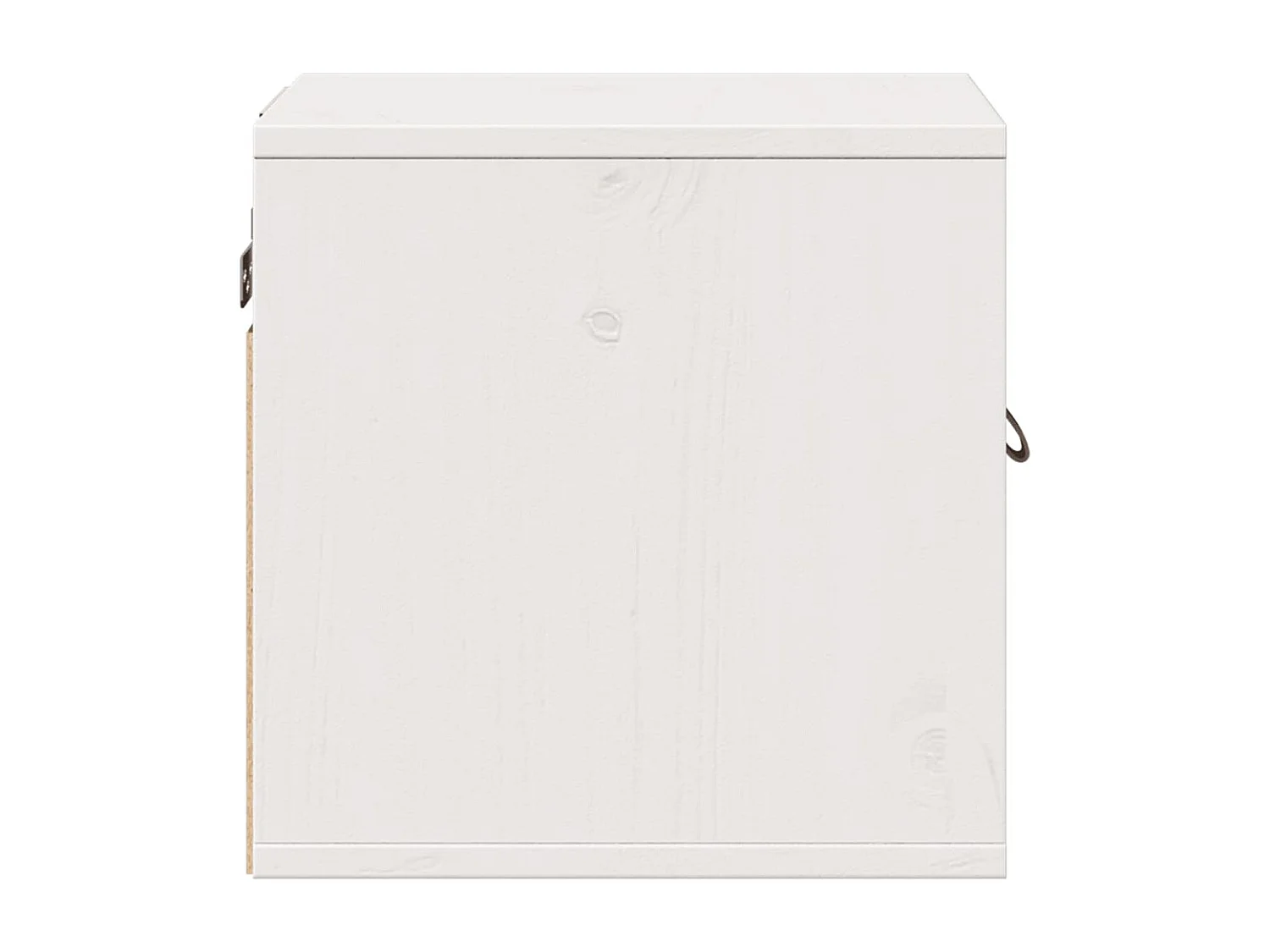 Armários de parede 2 pcs 31,5x30x30 cm pinho maciço branco