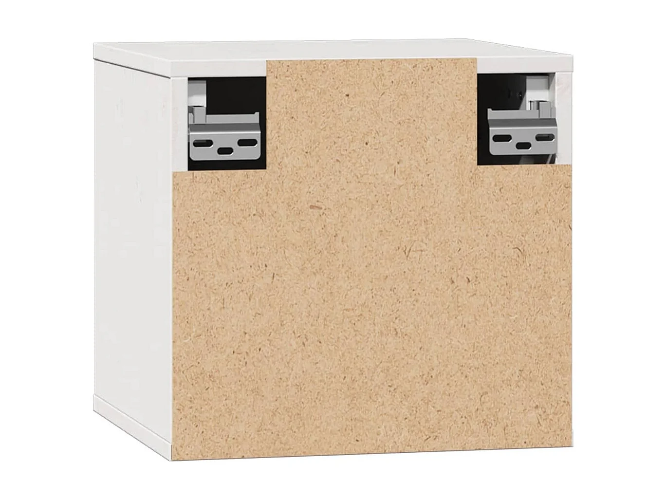 Armários de parede 2 pcs 31,5x30x30 cm pinho maciço branco