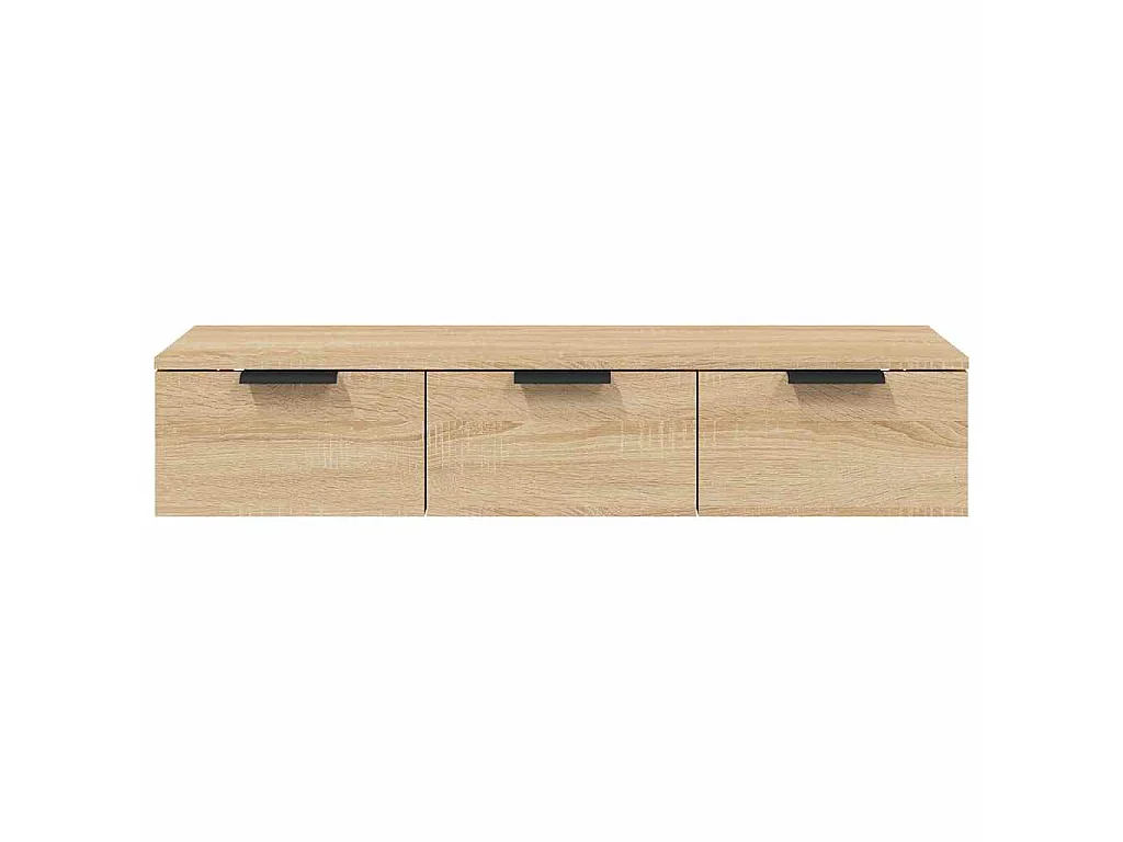Wandschrank Sonoma-Eiche 102x30x20 cm Holzwerkstoff