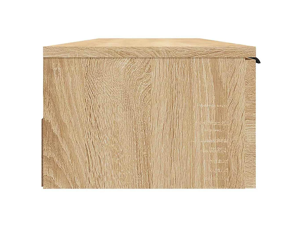 Wandschrank Sonoma-Eiche 102x30x20 cm Holzwerkstoff
