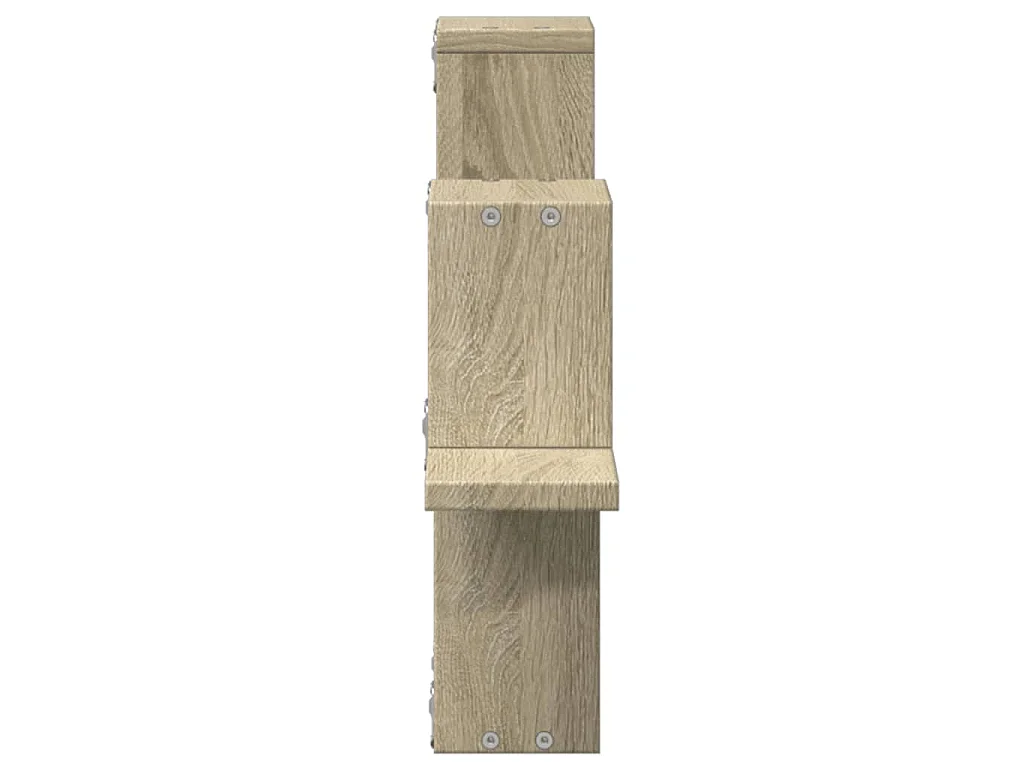 Étagère murale chêne sonoma 104,5x10x43 cm bois d'ingénierie