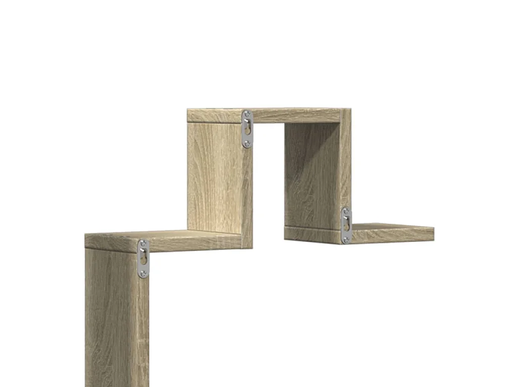 Étagère murale chêne sonoma 104,5x10x43 cm bois d'ingénierie