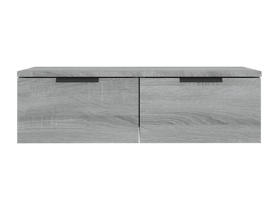Armoire murale Sonoma gris 68x30x20 cm Bois d'ingénierie