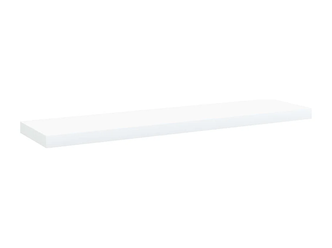 Panneaux de bibliothèque 4 pcs blanc bois d’ingénierie
