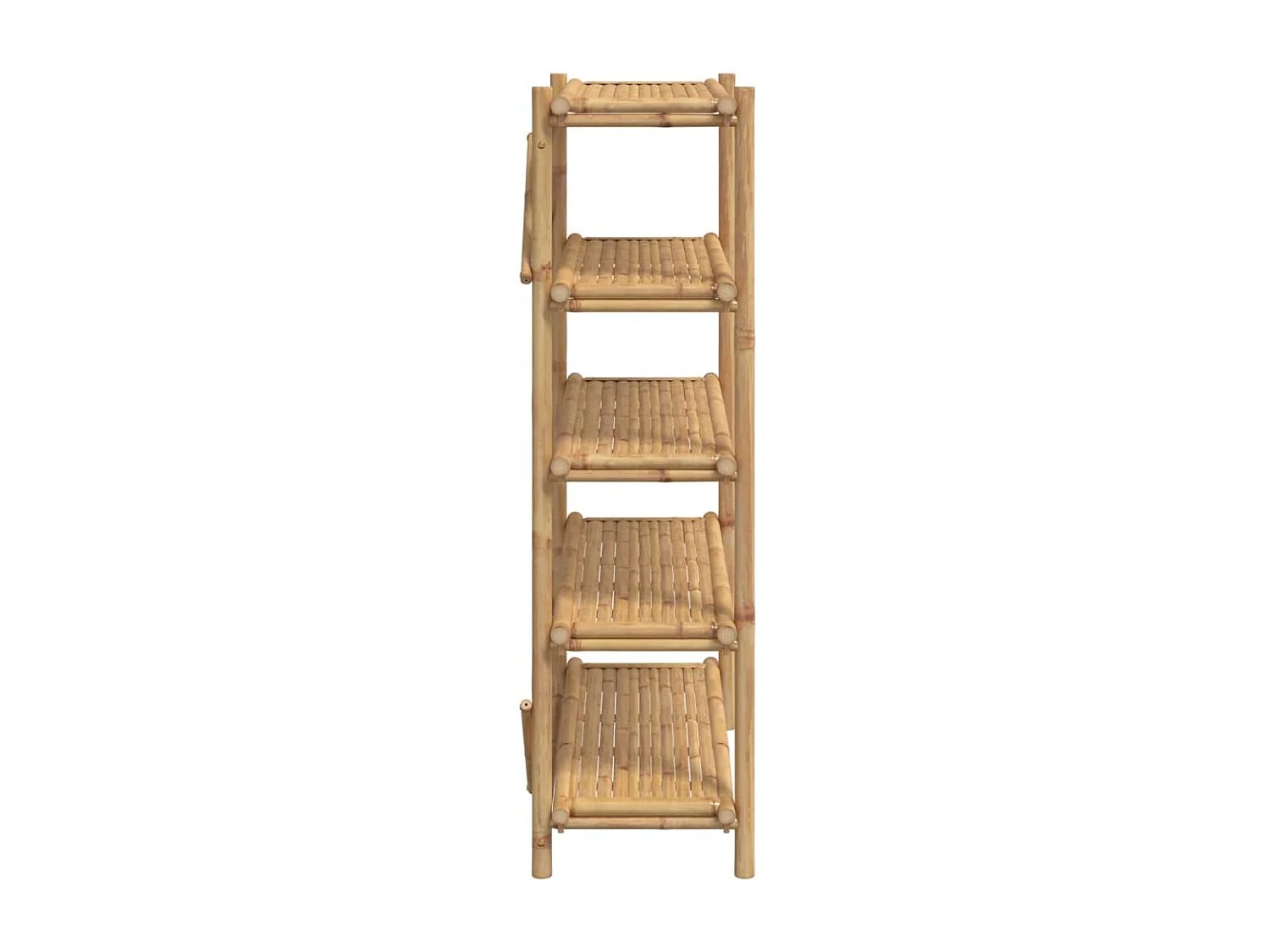 Étagère à 5 niveaux 100x40x150 cm bambou