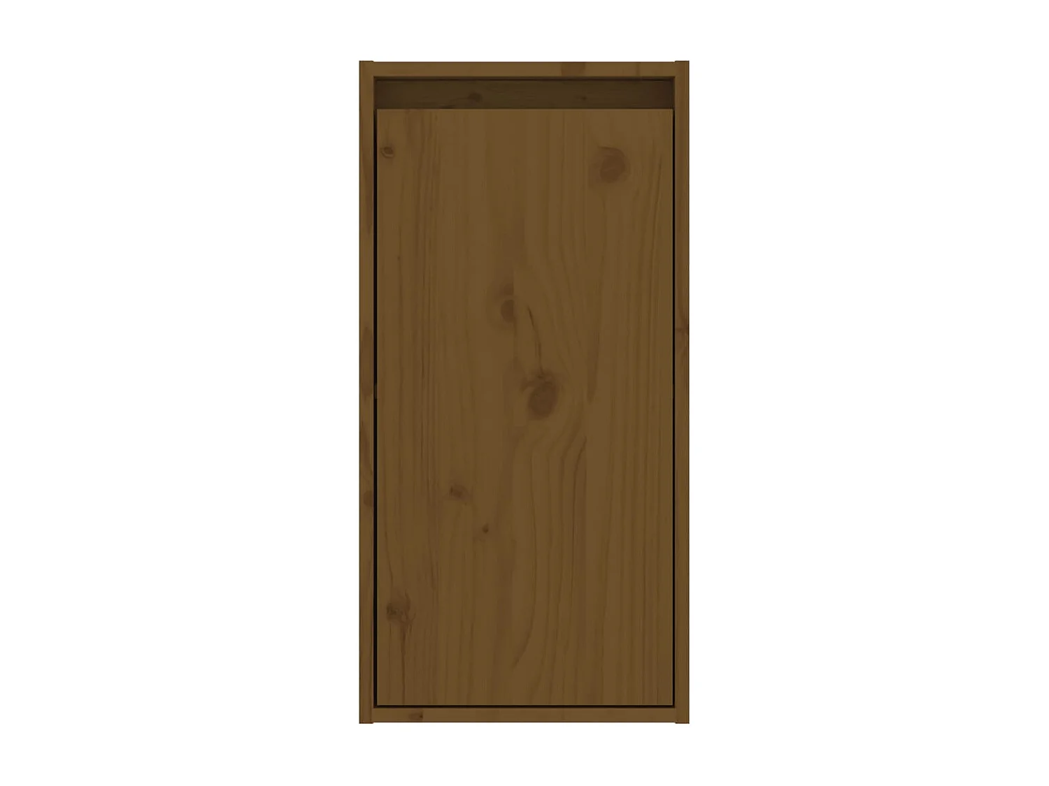Armoire murale Marron miel 30x30x60 cm Bois de pin massif