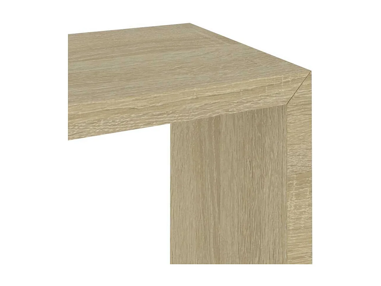 Étagères murales sous forme de cube 3 pcs Chêne sonoma