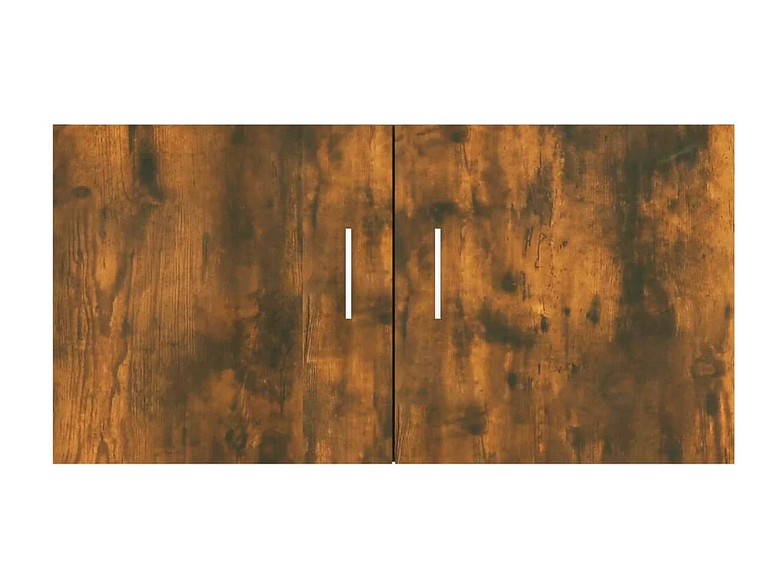 Armoire murale Chêne fumé 80x39x40 cm Bois d'ingénierie
