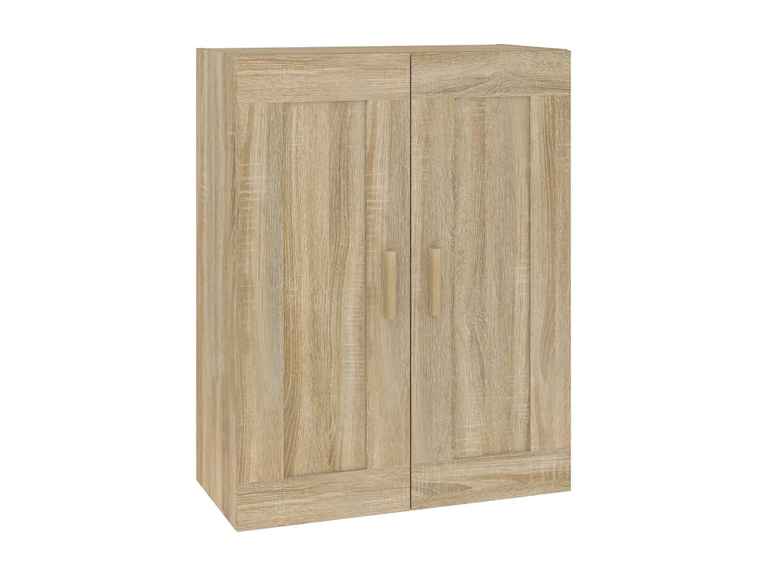 Wandkast 69,5x32,5x90 cm bewerkt hout sonoma eikenkleurig