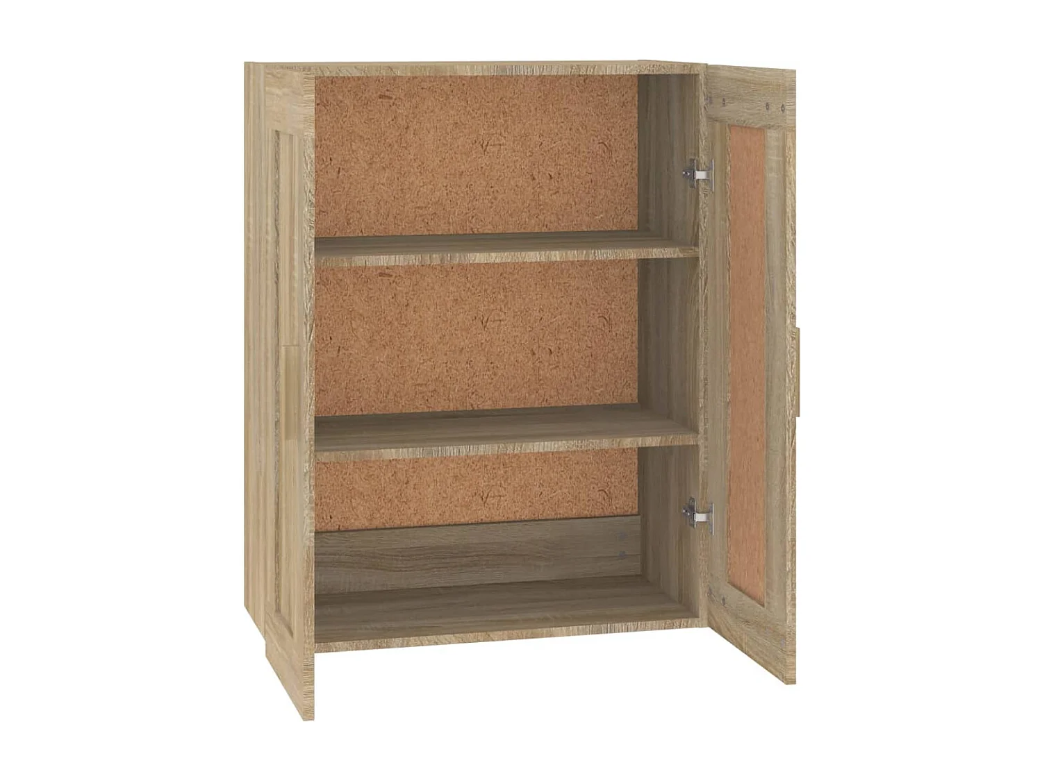Wandkast 69,5x32,5x90 cm bewerkt hout sonoma eikenkleurig