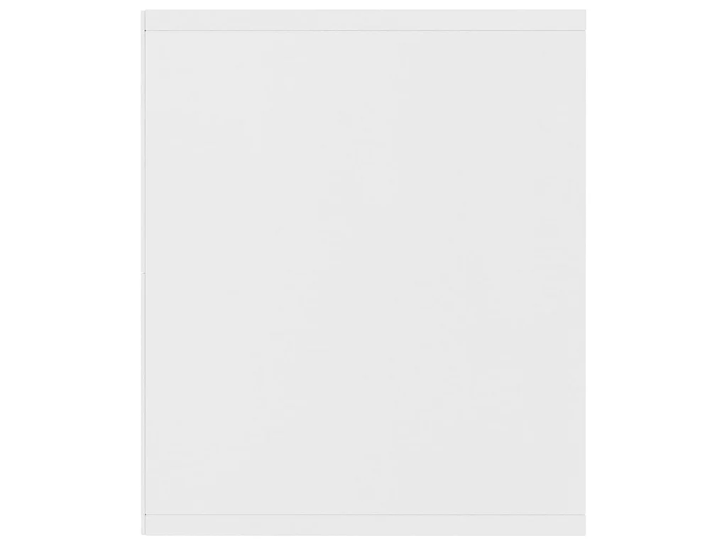 Bibliothèque/Meuble TV Blanc 143x30x36 cm