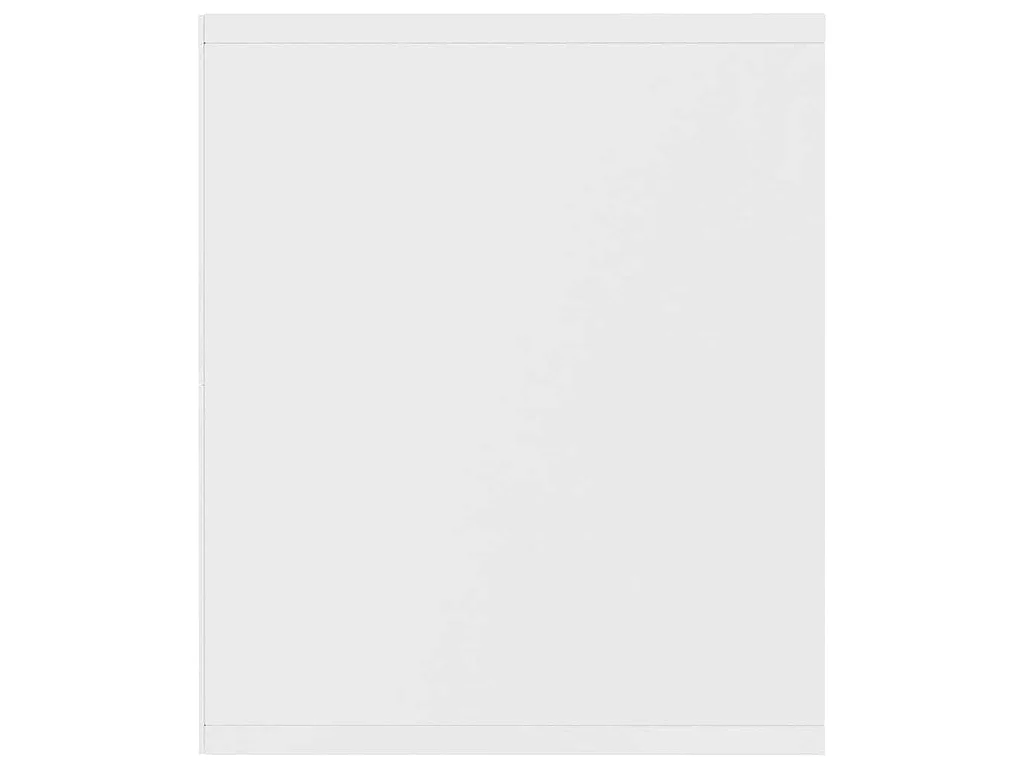 Bibliothèque/Meuble TV Blanc 143x30x36 cm