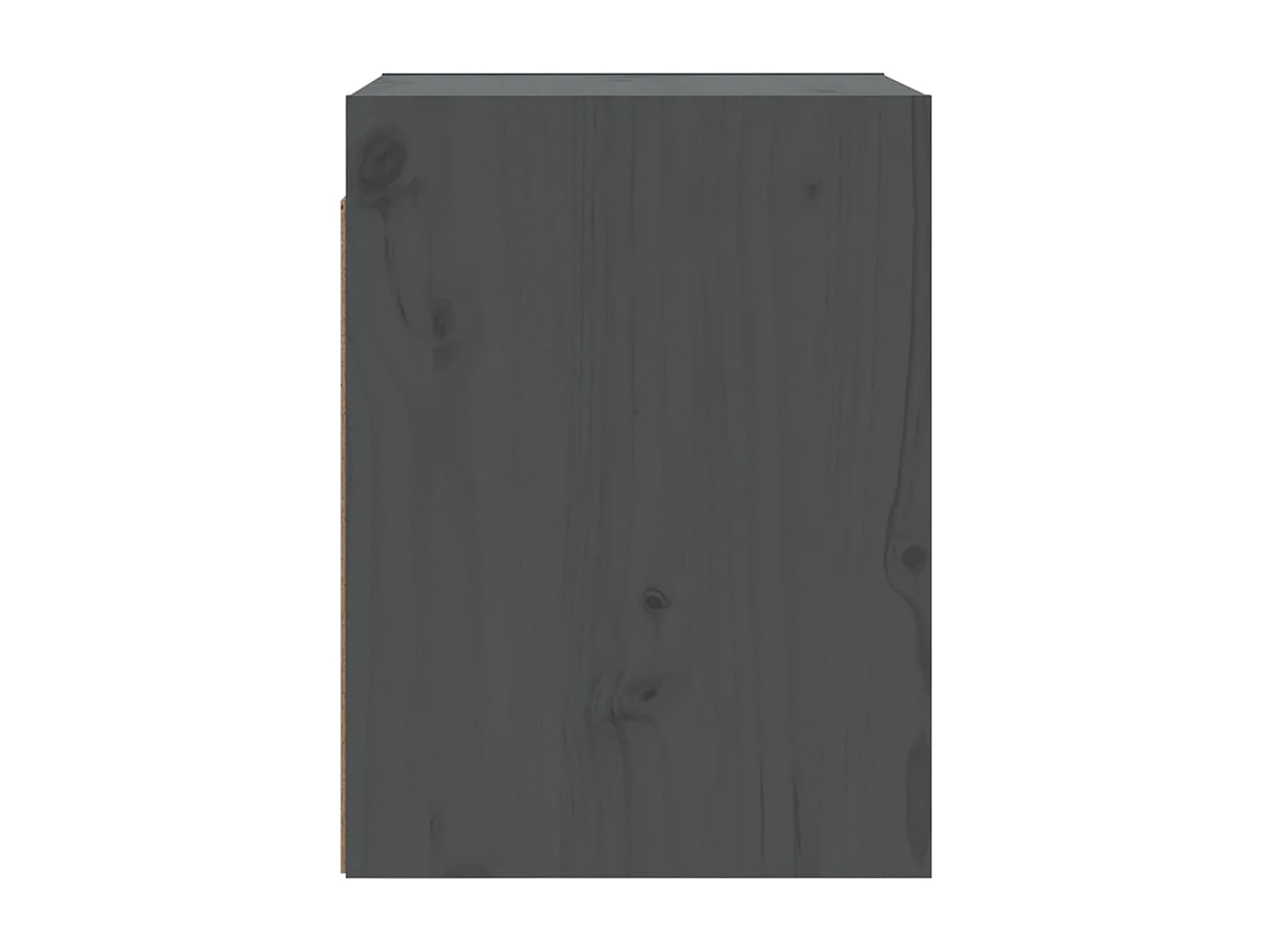 Armoire murale Gris 30x30x40 cm Bois de pin massif