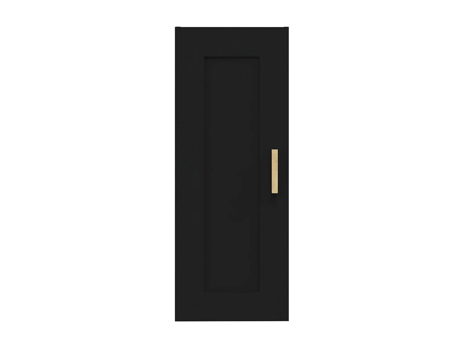 Armoire murale Noir 35x34x90 cm Bois d'ingénierie