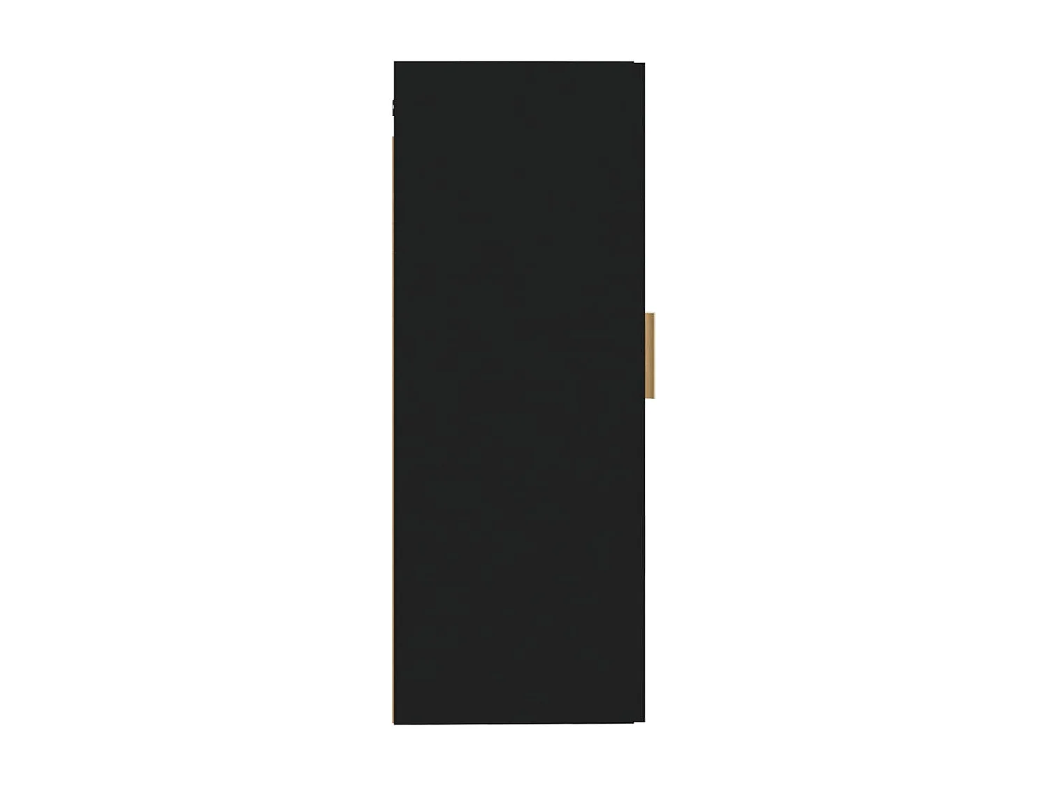 Armoire murale Noir 35x34x90 cm Bois d'ingénierie