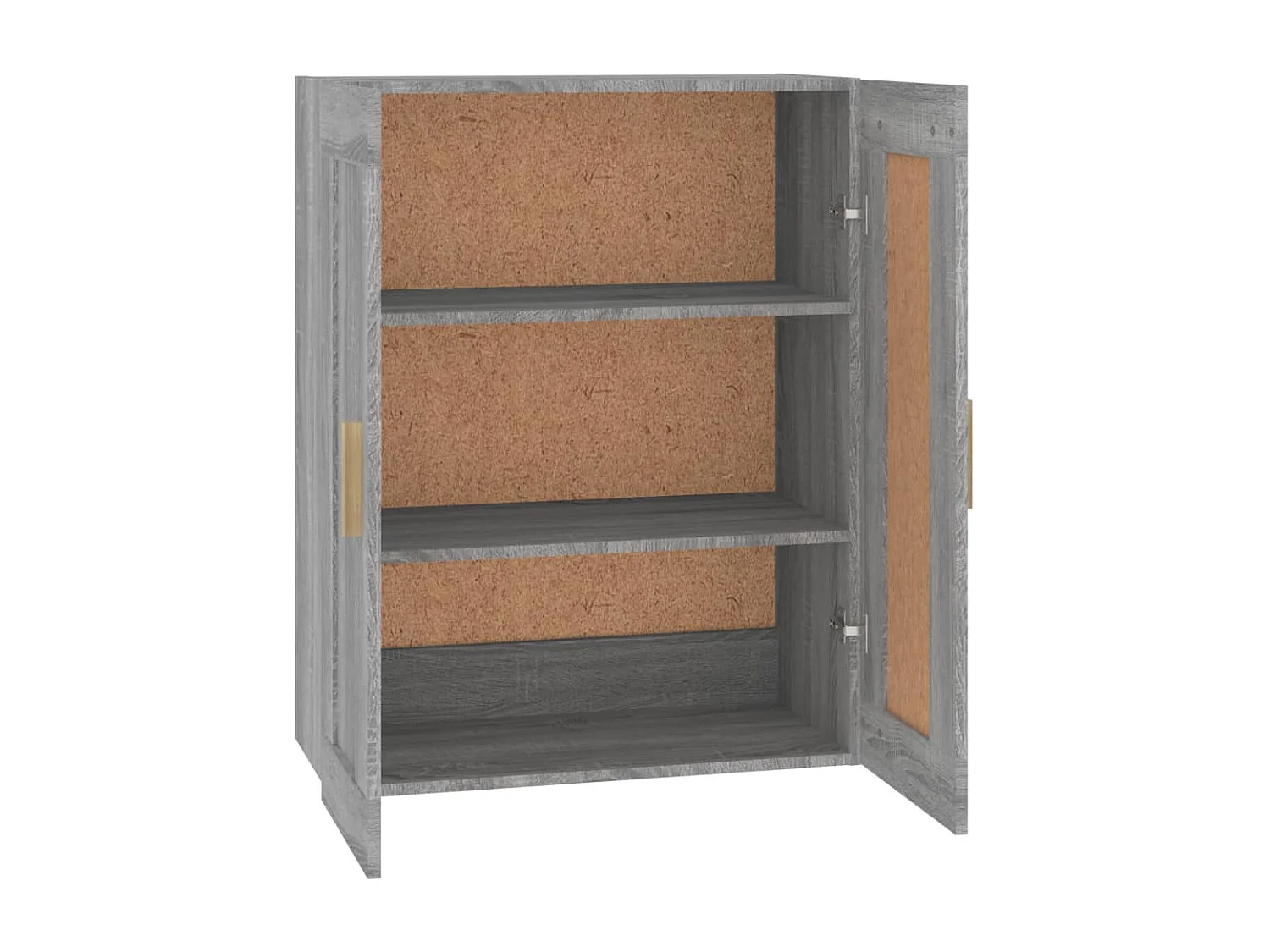 Armoire murale sonoma gris 69,5x32,5x90 cm bois d'ingénierie