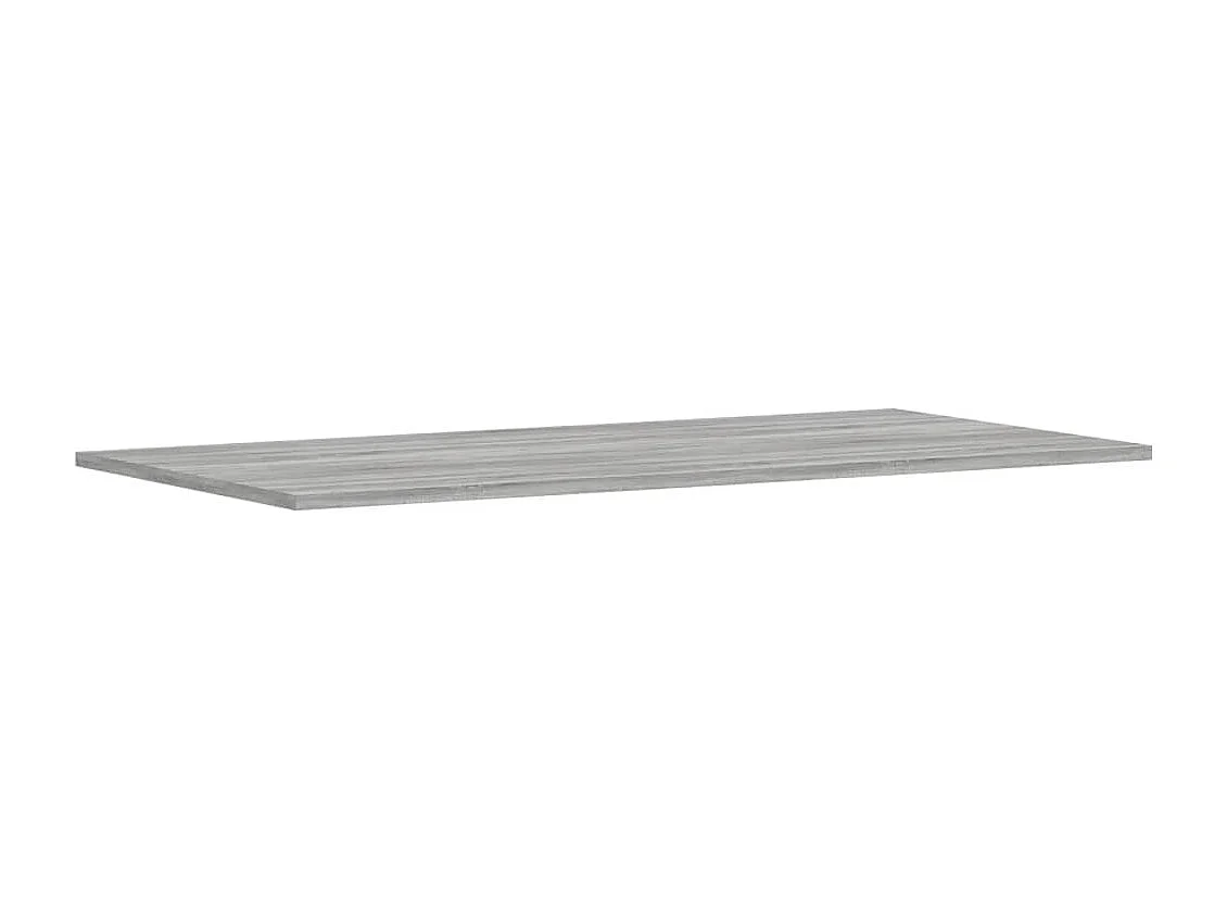 Wandregale 4 Stk. Grau Sonoma 100x50x1,5 cm Holzwerkstoff